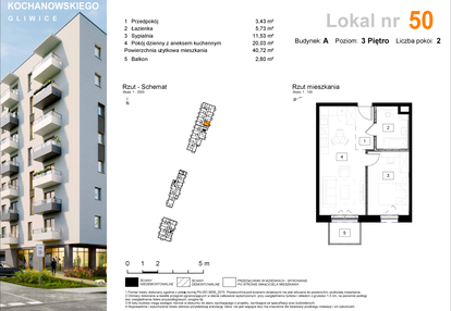 Mieszkanie w inwestycji: Osiedle Kochanowskiego - Gliwice
