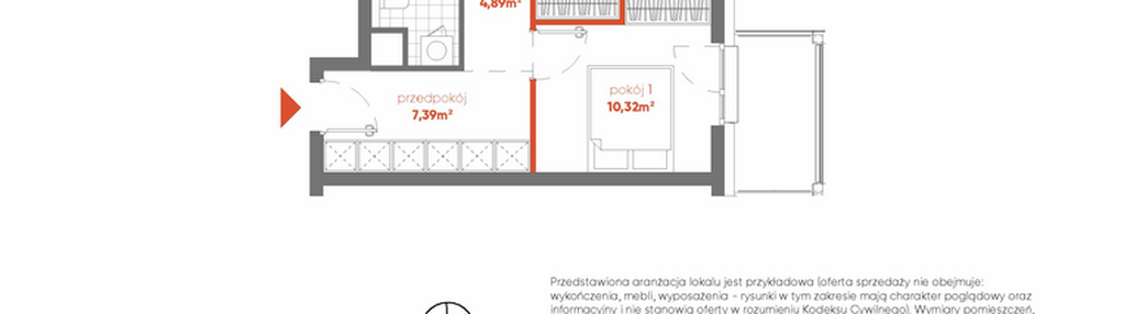 Mieszkanie w inwestycji: Pierwsza Dzielnica - etap III