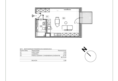 Mieszkanie w inwestycji: Osiedle Glivia Zachodnia