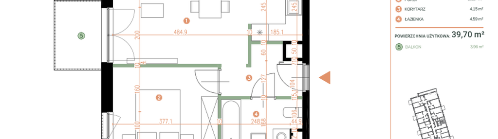 Mieszkanie w inwestycji: Casa Feliz Portowa II