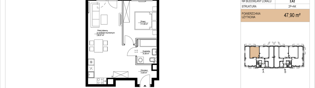 Mieszkanie w inwestycji: Gombrowicza 33 - etap II