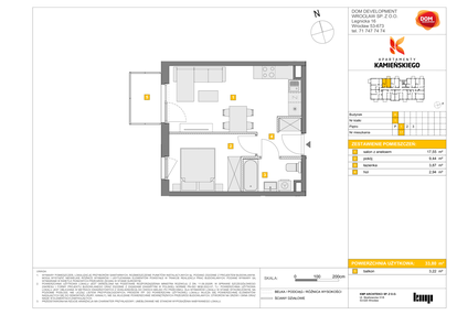 Mieszkanie w inwestycji: Apartamenty Kamieńskiego
