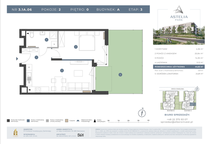 Mieszkanie w inwestycji: Astelia Park etap 1A i 3