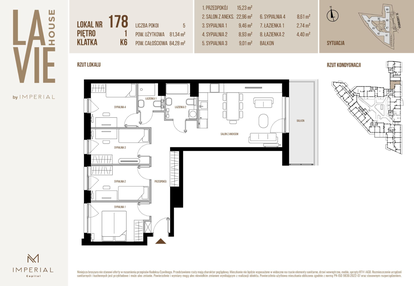 Mieszkanie w inwestycji: La Vie House