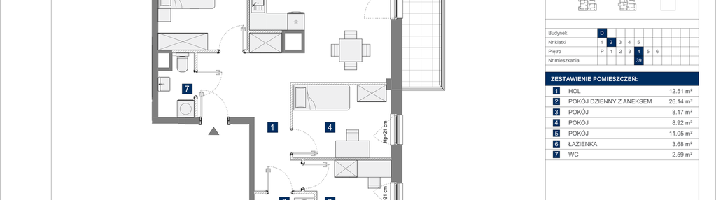 Mieszkanie w inwestycji: Apartamenty Park Matecznego Etap 1