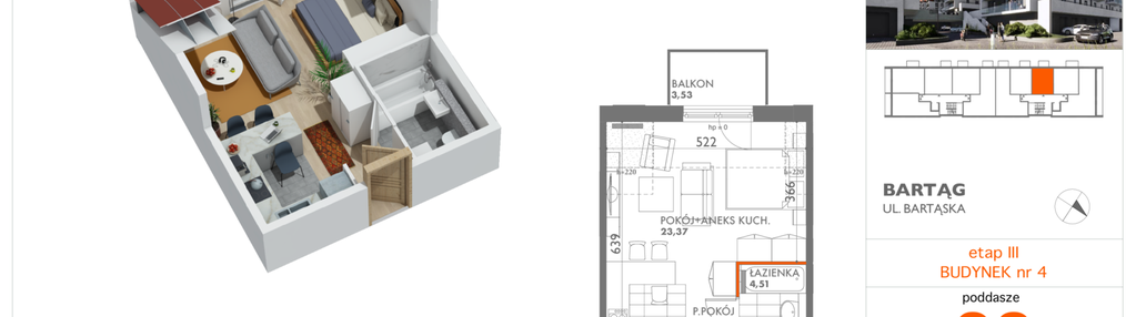 Mieszkanie w inwestycji: Osiedle Bulwar bud. 4