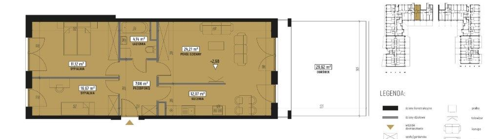 Mieszkanie w inwestycji: Diamentowe Tarasy