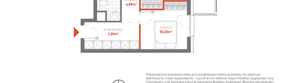 Mieszkanie w inwestycji: Pierwsza Dzielnica - etap III