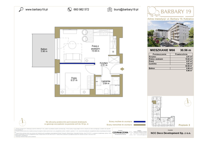 Mieszkanie w inwestycji: Barbary 19