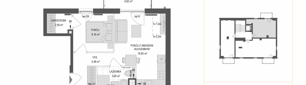 Mieszkanie w inwestycji: Gdańskie Zacisze