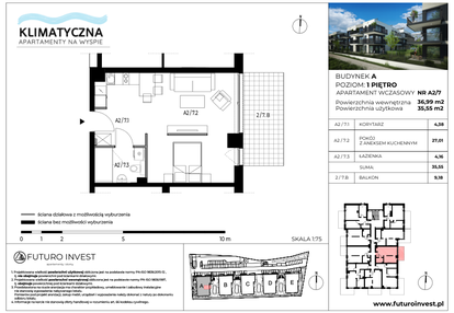 Mieszkanie w inwestycji: Apartamenty Klimatyczna