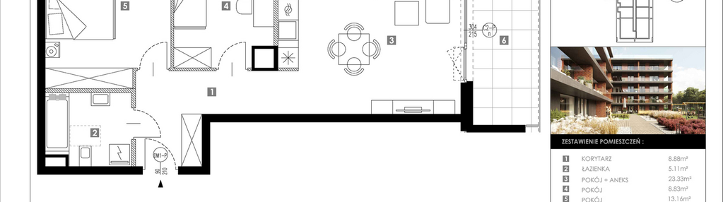 Mieszkanie w inwestycji: Kazimierza Wielkiego 42A etap II