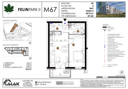 Mieszkanie w inwestycji: Felin Park II etap 2
