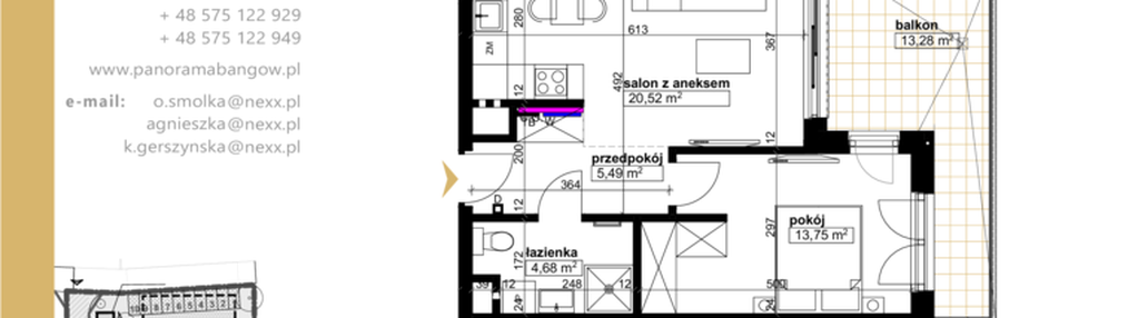 Mieszkanie w inwestycji: Panorama Bańgów Etap II
