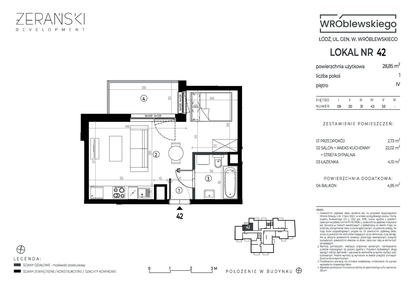 Mieszkanie w inwestycji: Wróblewskiego