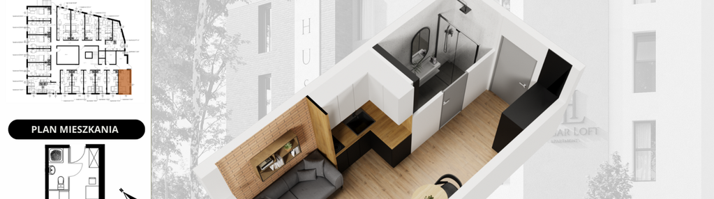 Mieszkanie w inwestycji: Hussar Loft - Apartamenty inwestycyjne