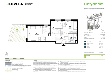 Mieszkanie w inwestycji: Pilczycka Vita