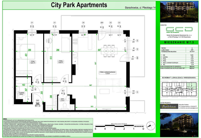 Mieszkanie w inwestycji: City Park Apartments