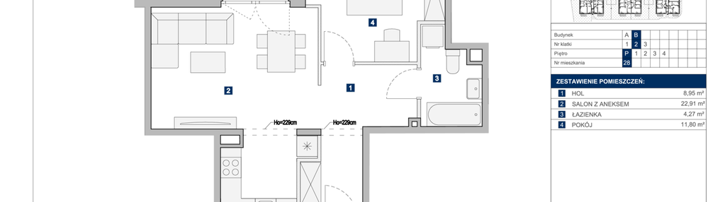 Mieszkanie w inwestycji: Osobowicka 114