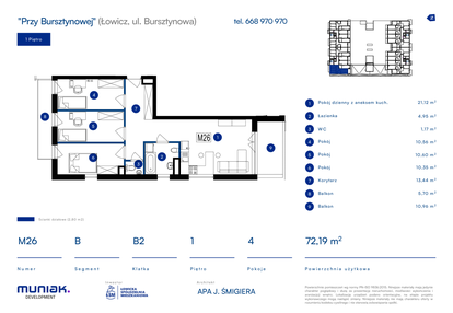 Mieszkanie w inwestycji: Przy Bursztynowej