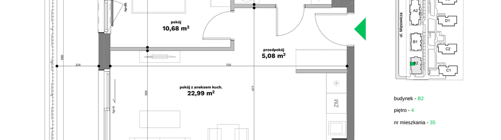 Mieszkanie w inwestycji: Forma Otwarta etap II