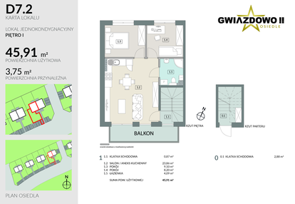 Mieszkanie w inwestycji: Gwiazdowo II