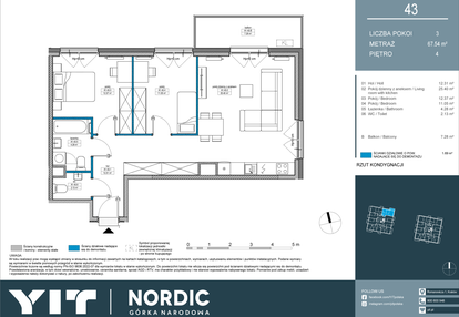 Mieszkanie w inwestycji: Nordic Górka Narodowa
