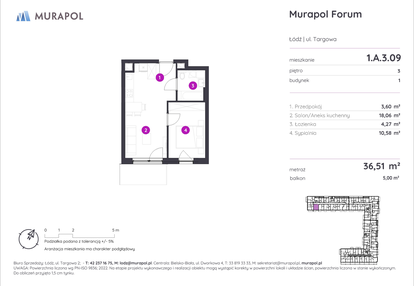 Mieszkanie w inwestycji: Murapol Forum