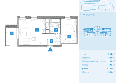 Mieszkanie w inwestycji: Apartamenty Macadamia