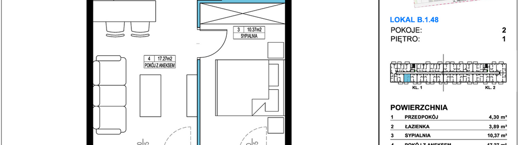 Mieszkanie w inwestycji: Jabłonova