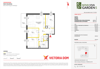 Mieszkanie w inwestycji: Nova Viva Garden 5