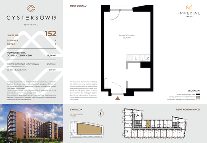 Mieszkanie w inwestycji: Cystersów 19 - lokale inwestycyjne