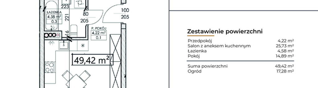 Mieszkanie w inwestycji: Słowackiego 44