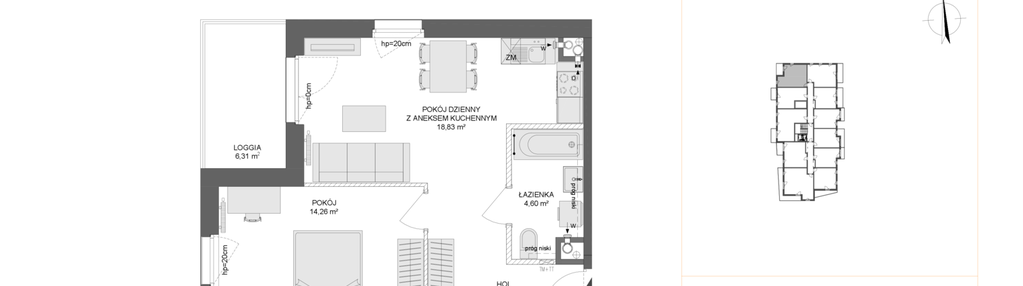 Mieszkanie w inwestycji: Osiedle Synteza etap IV