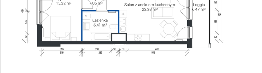 Mieszkanie w inwestycji: Nowe Zabłocie