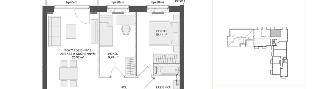 Mieszkanie w inwestycji: Osiedle Przy Błoniach 3 etap III