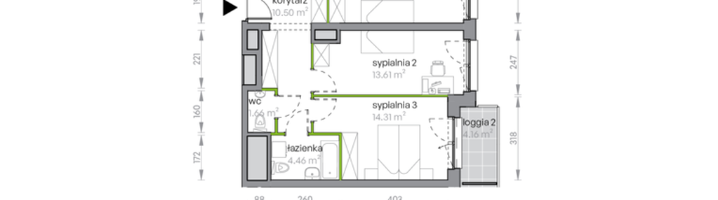 Mieszkanie w inwestycji: Legnicka Vita