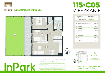 Mieszkanie w inwestycji: InPark