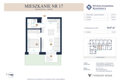 Mieszkanie w inwestycji: Wypoczynkowa Residence