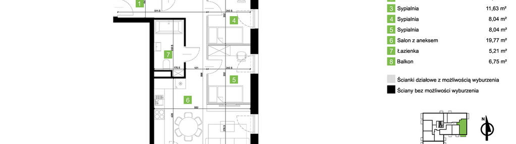 Mieszkanie w inwestycji: Nowa Częstochowa Mościckiego