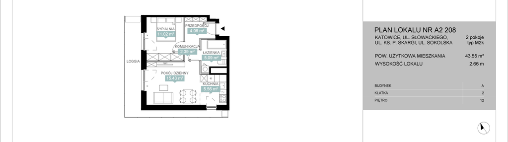 Mieszkanie w inwestycji: Mikato