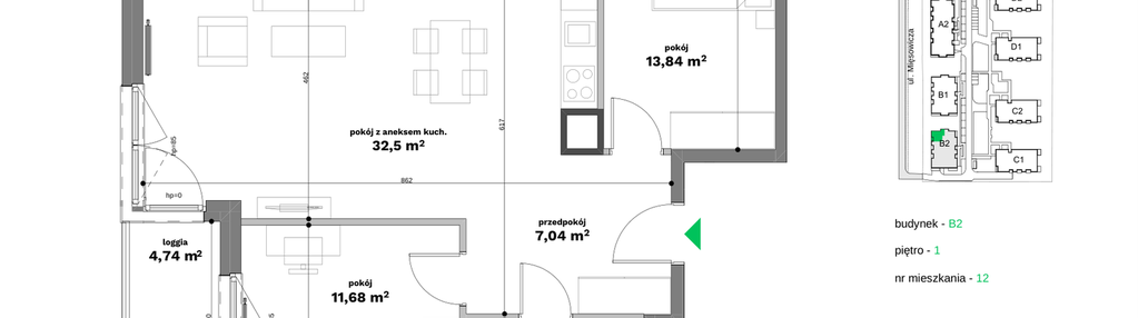 Mieszkanie w inwestycji: Forma Otwarta etap II