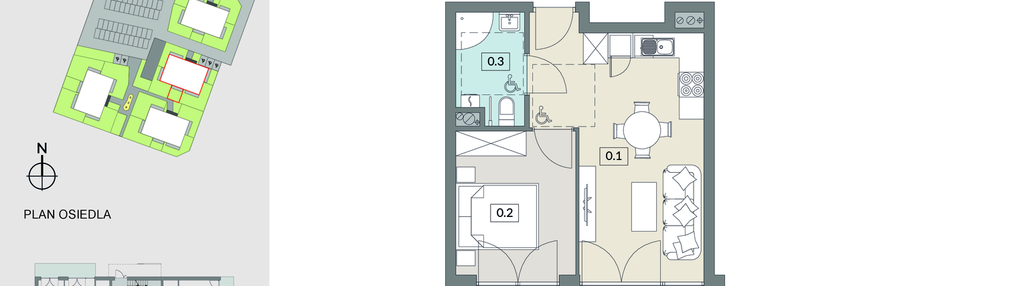 Mieszkanie w inwestycji: Fuelda