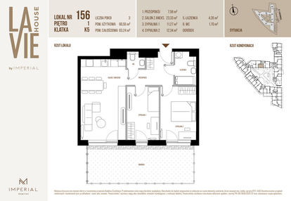Mieszkanie w inwestycji: La Vie House