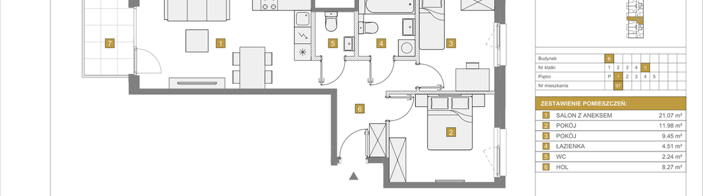 Mieszkanie w inwestycji: Apartamenty Beethovena