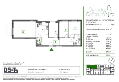 Mieszkanie w inwestycji: Ogrody Centrum 2