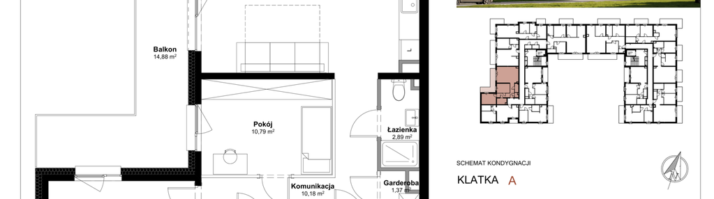 Mieszkanie w inwestycji: Siedlecka Residence