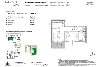 Mieszkanie w inwestycji: Parkove Love