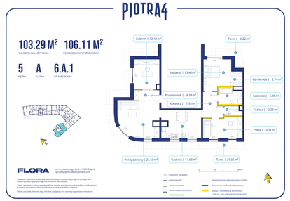 Mieszkanie w inwestycji: Piotra 4