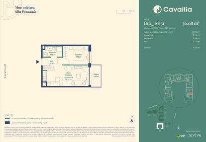 Mieszkanie w inwestycji: Cavallia